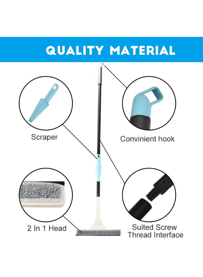 PAACHU Standard Window Squeegee for Car Windows, 2-in-1 Window Cleaner for Car Windshield, Gas Station, Shower, and Glass | Auto Squeegee with  Handle Soft Rubber Blade - Image 5